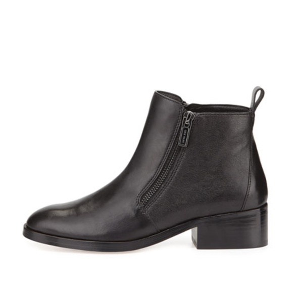 Cole Haan Oak Double Zipper Leather Ankle Boot - Picture 2 of 5